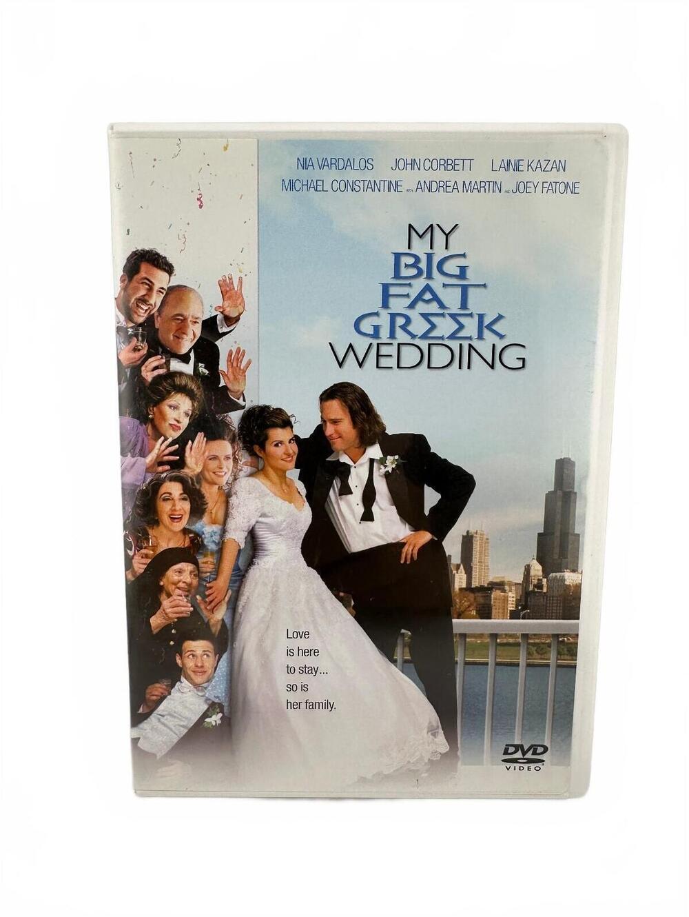 My Big Fat Greek Wedding DVD Movie - Comedy Romance, Sony Pictures, Good